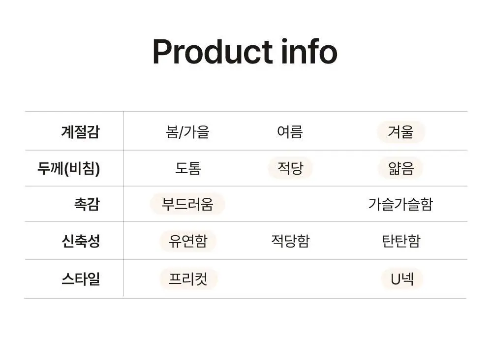 [발열내의] 감탄브라 웜웨어 롱 슬리브 단품 상세페이지 34